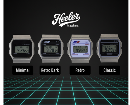 Ti-1 Case & Sapphire - With Buttons Installed - Pre Order